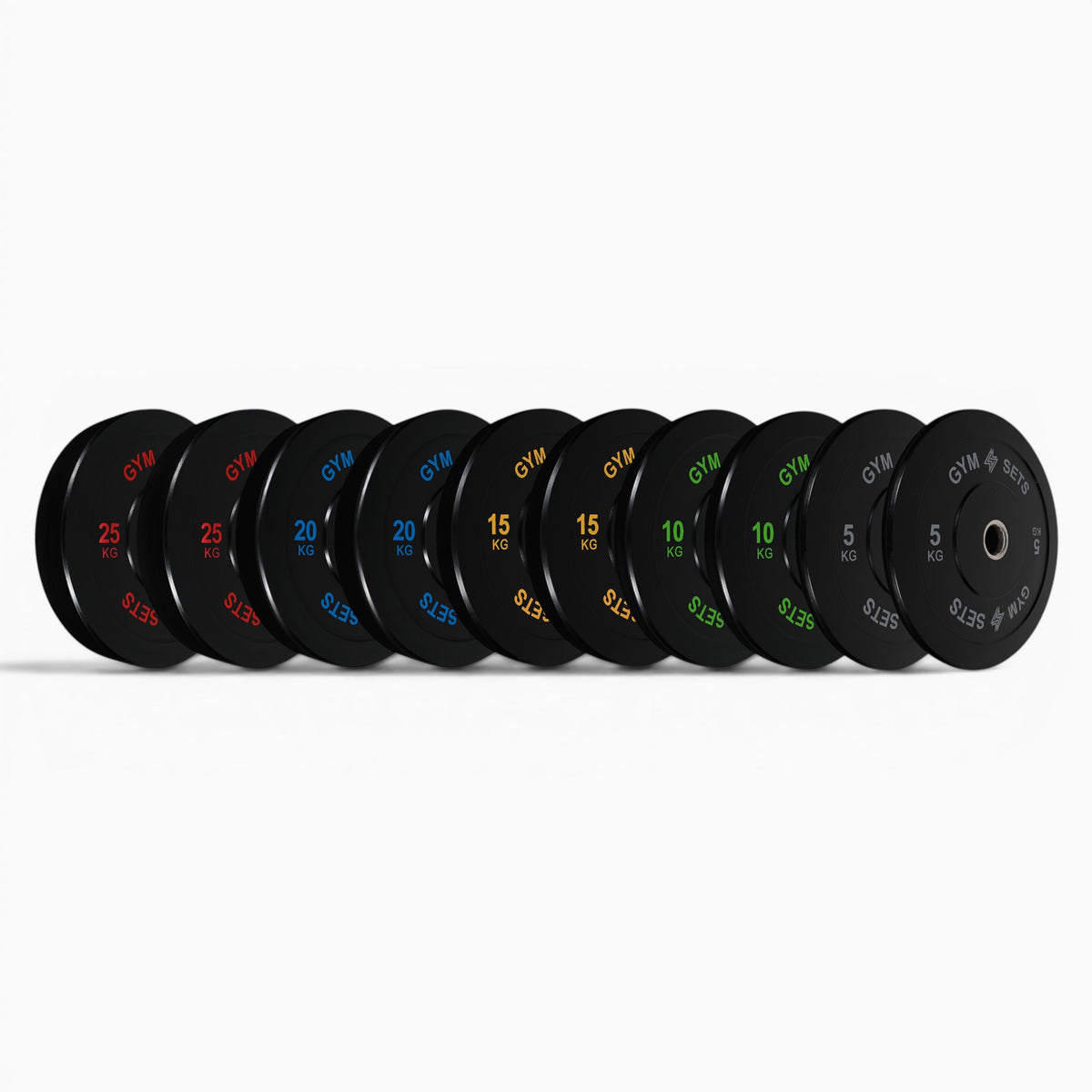 Olympic Coloured Bumper Weight Plates