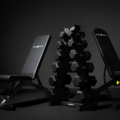5 & 6 Tier Hex Dumbbell Tree Rack