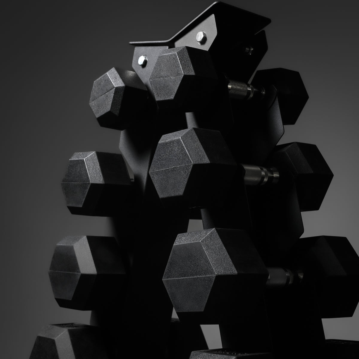 5 & 6 Tier Hex Dumbbell Tree Rack
