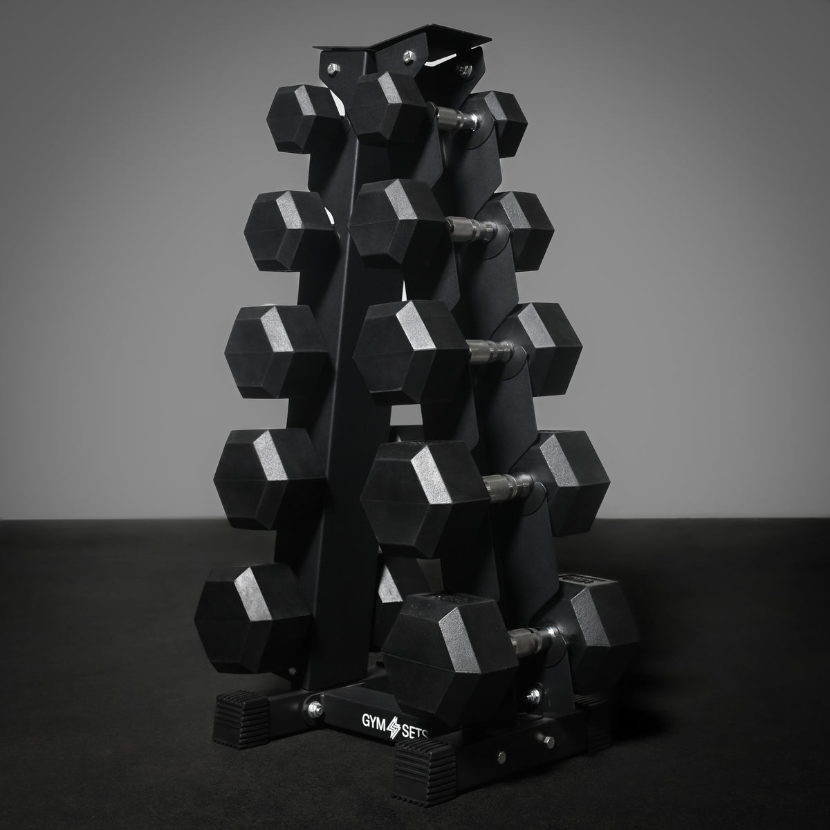 5 & 6 Tier Hex Dumbbell Tree Rack