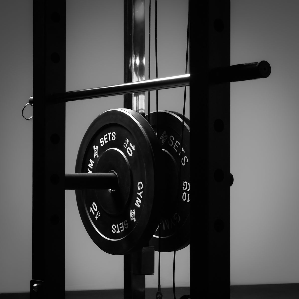 GymSets P100 Power Cage with Cable Machine