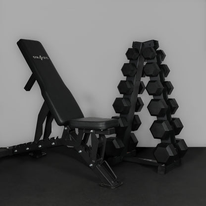 GYMSETS Tri Leg Commercial Gym Weight Bench