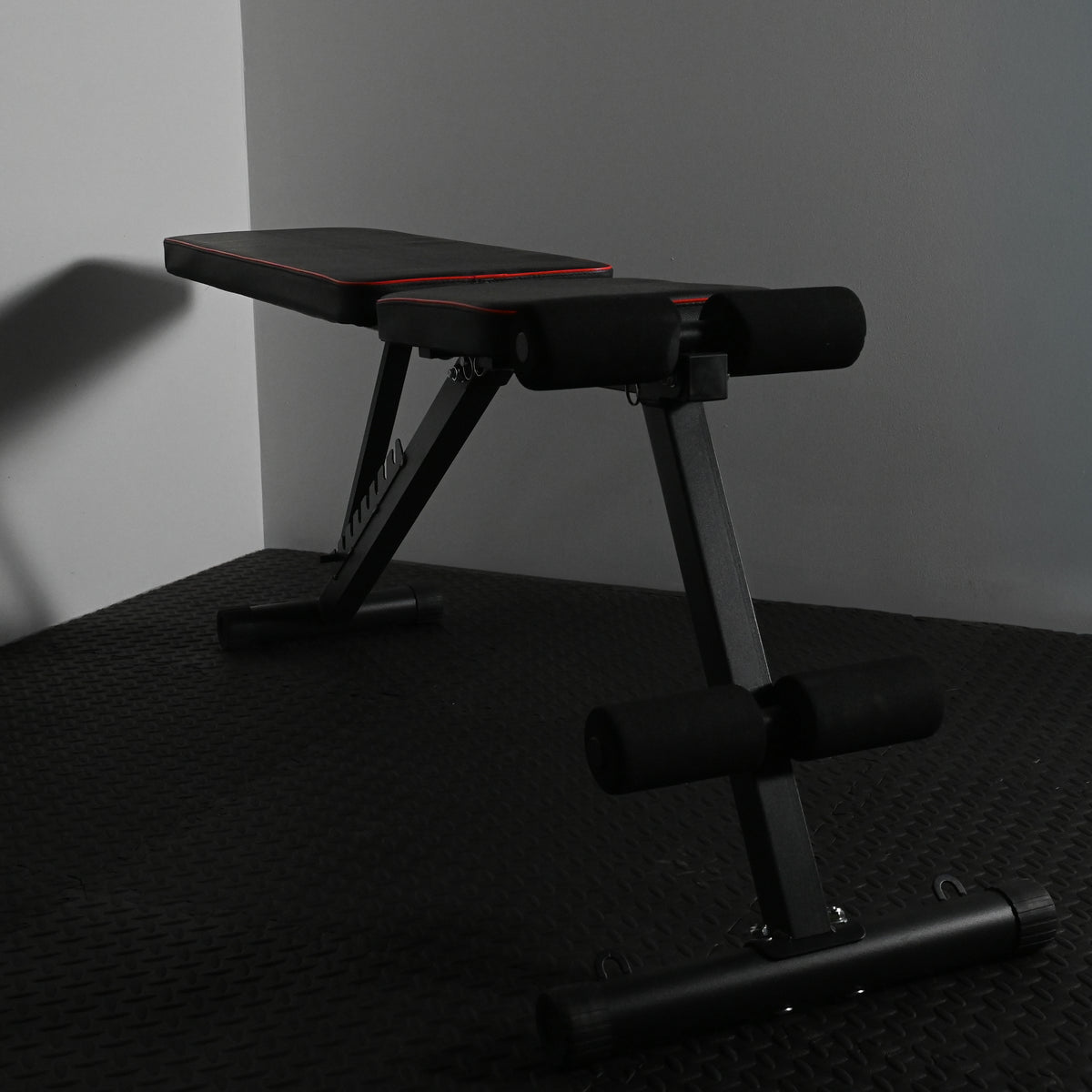 GymSets Heavy-Duty Adjustable Weight Bench – Sturdy Foldable Gym