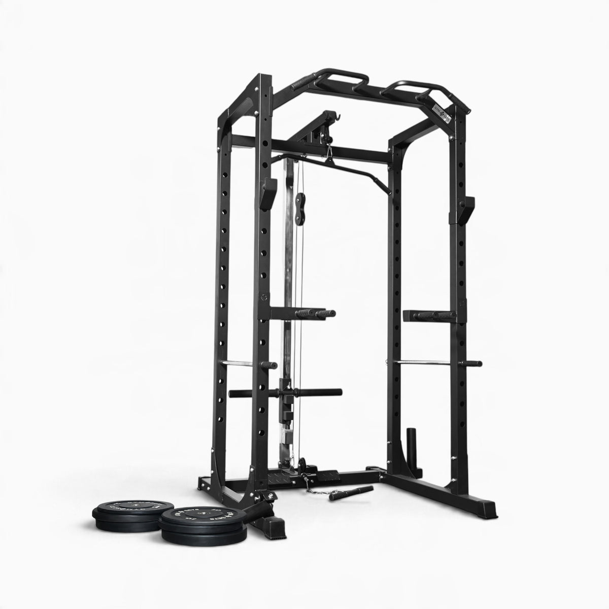 GymSets P100 Power Cage with Cable Machine