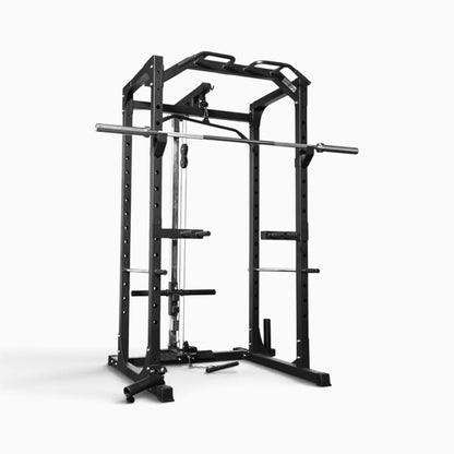 GymSets P100 Power Cage with Cable Machine