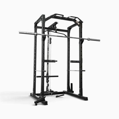 GymSets P100 Power Cage with Cable Machine