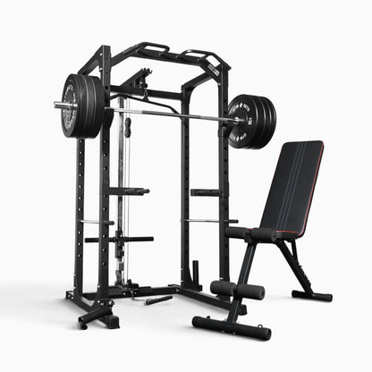 GymSets P100 Power Cage with Cable Machine