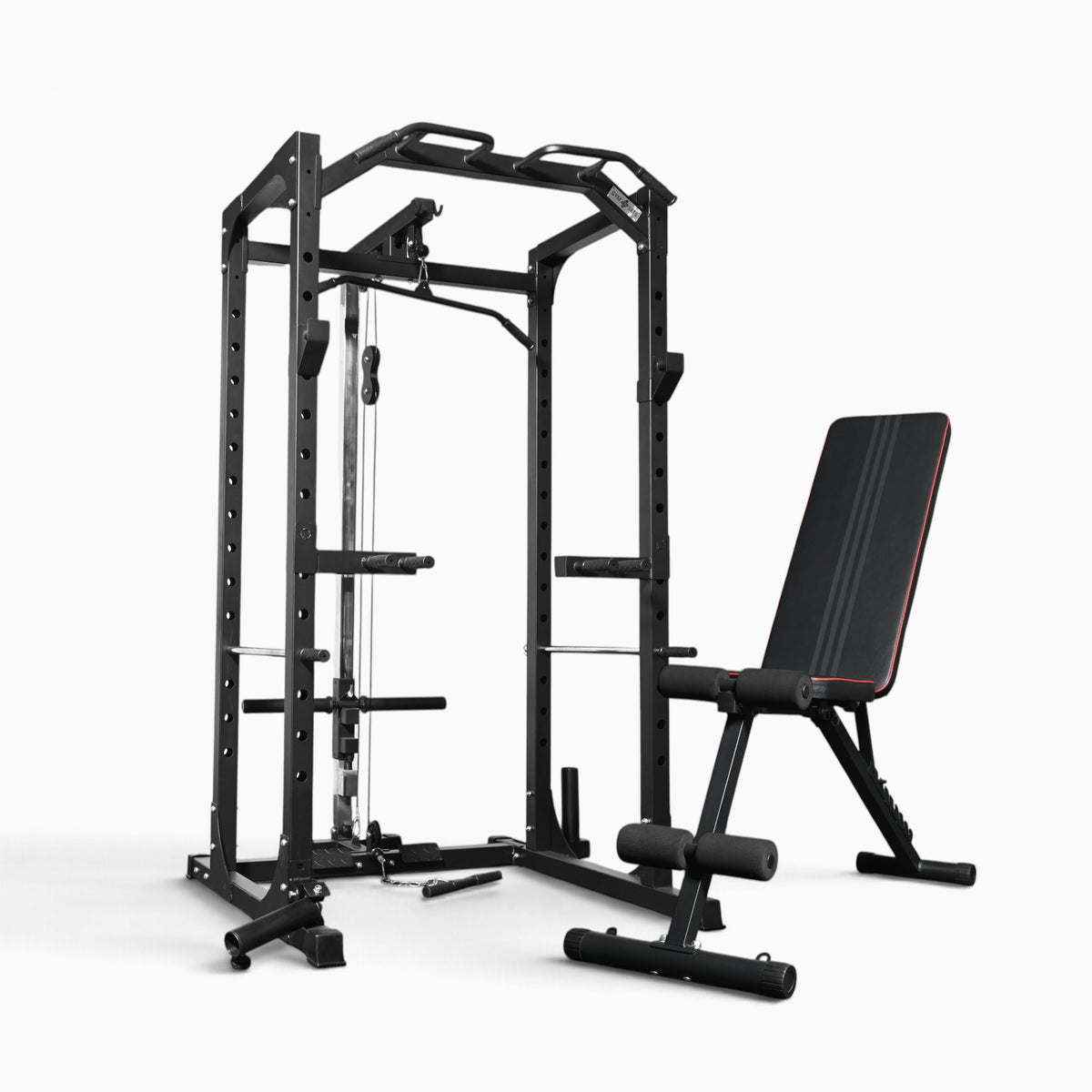 GymSets P100 Power Cage with Cable Machine