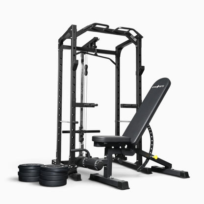 GymSets P100 Power Cage with Cable Machine
