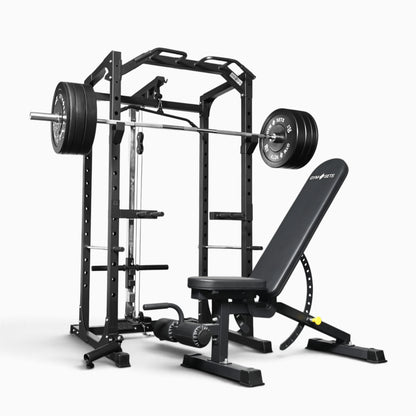 GymSets P100 Power Cage with Cable Machine