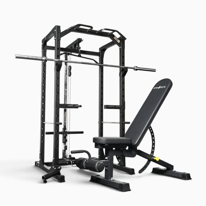 GymSets P100 Power Cage with Cable Machine