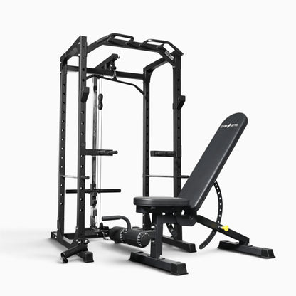 GymSets P100 Power Cage with Cable Machine
