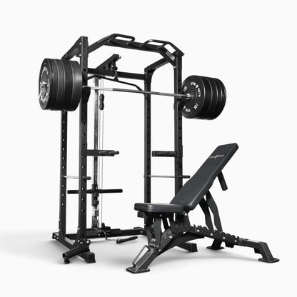GymSets P100 Power Cage with Cable Machine
