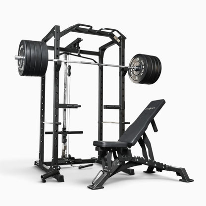 GymSets P100 Power Cage with Cable Machine