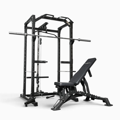 GymSets P100 Power Cage with Cable Machine