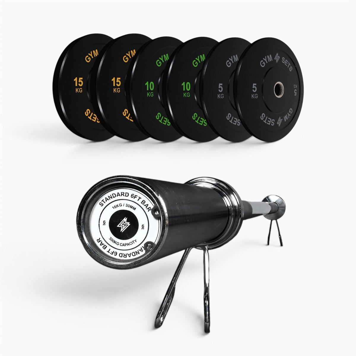 Olympic Coloured Bumper Weight Plates